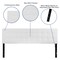 Flash Furniture King, Bedford Headboard, White Fabric HG-HB1704-K-W-GG - alternate 3